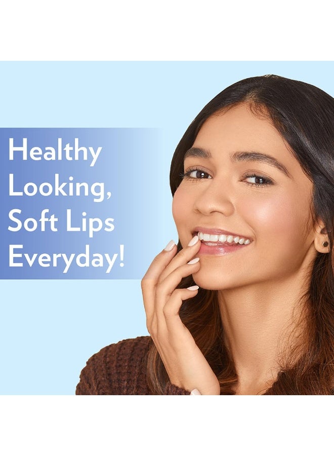 فازلين مرطب شفاه فازلين الأصلي للعناية بالشفاه، 17 غرام | غني بفيتامين هـ لترطيب وتغذية الشفاه الجافة. (عبوة من قطعتين)، شفاف - Image 4